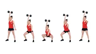 The Dumbbell Overhead Squat