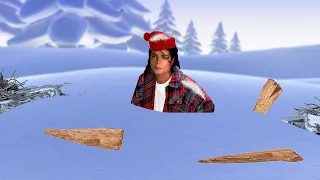 Michael Jackson tries not to freeze