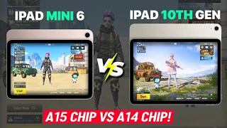 iPad Mini 6 vs iPad 10th Generation - Best iPad For PUBG/BGMI Gaming!