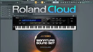 Roland Cloud JV-1080 VST New Patches ( Don Solaris )