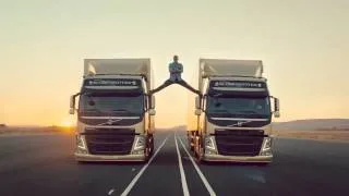 Definitely.Viral - Jean-Claude Van Damme Epic Leg Split for Volvo Trucks