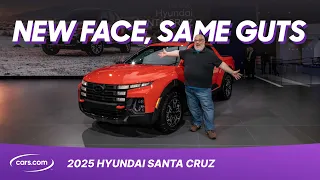 2025 Hyundai Santa Cruz Up Close: The Korean El Camino Gets A New Face