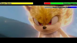Sonic the Hedgehog 2 (2022) Final Battle with healthbars (4/4) (Birthday Special)