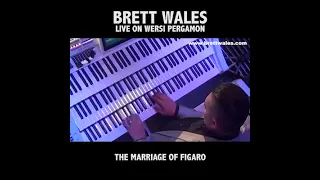 Brett Wales plays Marriage of Figaro (Mozart) Live in the Wersi OAX organ