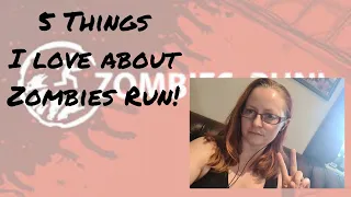 5 reasons I love Zombies run (not Spon) #ZombiesRun