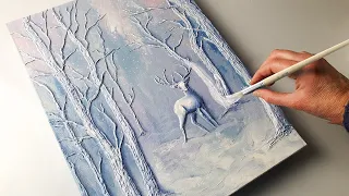 PAINTING with a Glue Gun! Elegant + Easy Art. Take your Creativity to the NEXT LEVEL | AB Creative