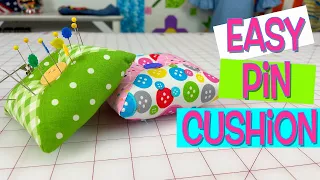 Easy Pin Cushion | Beginner Project | The Sewing Room Channel