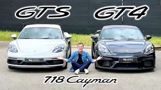 Porsche 718 Cayman GT4 vs GTS : Choix ÉVIDENT ?