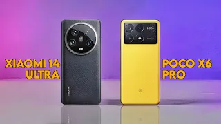 Xiaomi 14 ultra vs Poco X6 pro ⚡ Full comparison ⚡
