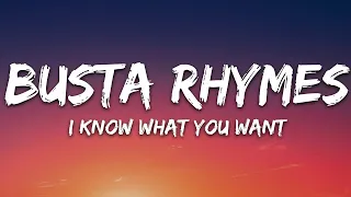 Busta Rhymes, Mariah Carey - I Know What You Want (Lyrics) ft. Flipmode Squad / 1 hour Lyrics