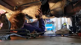 Removing a 4 Speed Muncie Gearbox from a C3 Corvette