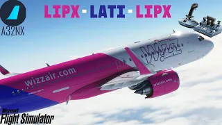 FLYBYWIRE A32NX | Real Life WIZZAIR Ops | Verona to Tirana to Verona | MSFS Live
