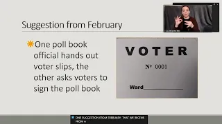 Clerk's Election Official Webinar: March 14, 2023