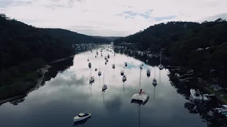 Pittwater Northern Beaches Australia  Drone footage