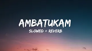 Ambatukam Slowed + Reverb (Lyrics)