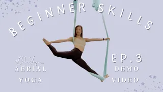 空中瑜伽 新手基礎 Aerial Yoga for Beginners EP.3 ｜截肢腿 Thigh Lock