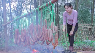 Smoked Sausage Making Process - Processing and Long-term Preservation | My Free Life