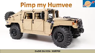 Heute mal "Pimp my Humvee" einige Umbauten am CaDA® C61036W Humvee 😎