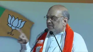 HM Shri Amit Shah addresses a public meeting in Sabarmati, Ahmedabad (22 Nov 2022)