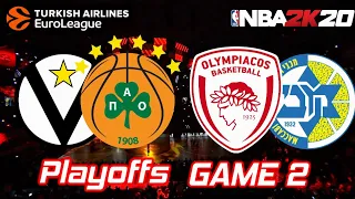 Πράξη δεύτερη... | Euroleague 2K20 Season2 | Episode #12