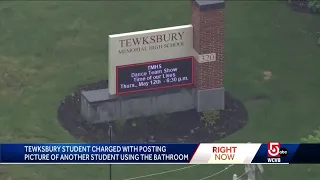 Teen accused of posting image of student using bathroom