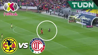 ¡ERA EL EMPATE! Woch la desperdicia | América 2-1 Toluca | AP2023 Liga Mx Femenil J3 | TUDN