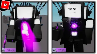 How to get UPGRADED TITAN TV MAN BADGE MORPH in SUPREME TITANS RP - Roblox