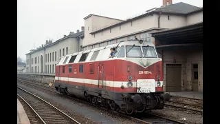 228 633- ein letztes Mal von Ronneburg nach Schmölln im Führerstand