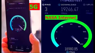 NASA vs 5G - Internet Speed Test