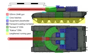 Черный орел или объект 640 - справка об эксперементальном российском танке (Object 640)