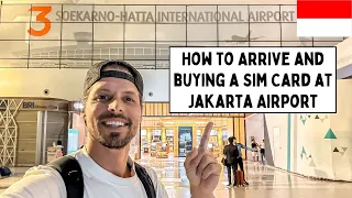 Buying a Sim Card at Jakarta Airport