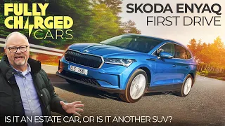 Skoda Enyaq First Drive: Is it an estate car or is it another SUV? | | Fully Charged CARS