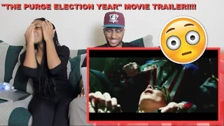 Couple Reacts : "The Purge: Election Year" Official Trailer Reaction!!!