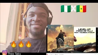 Burna Boy - Level Up (Twice As Tall) (feat. Youssou N'Dour) [Official Reaction Video] 2020 #reaction