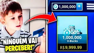 7 pessoas que Pegaram Dinheiro Escondido para Comprar v-bucks no Fortnite!