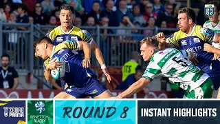 Zebre Parma v Benetton Rugby | Instant Highlights | Round 8 | URC 2023/24