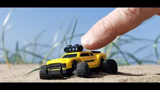 TURBO RACING 1/76  rc CAR  FLAT OUT ON THE BEACH