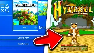 Minecraft PS4 Bedrock Edition - How To Join Hypixel [Minecraft PS4 Bedrock Servers]