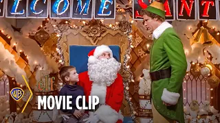 Elf | Buddy Meets Fake Santa (Full Scene) | Warner Bros. Entertainment