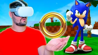 I Became Sonic The Hedgehog...It Was A Mistake (VR CHAT)