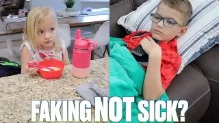 TODAY DID NOT GO AS PLANNED | FAKING NOT SICK TO GET MILK