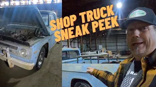 Mopar Dodge Sweptline Patina Shop Pickup Truck 1970 1971 Crown Vic Swap Candidate