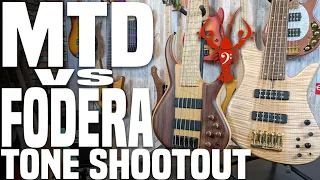 MTD vs. Fodera - Back to Back with the 535-24 and The Emperor Standard - LowEndLobster Tone Shootout