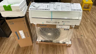 Đập hộp điều hoà Panasonic 12000btu nội địa Nhật 2022. Model CS-282DFL dùng cho phòng ngủ