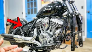 Wrecked 2022 Indian Super Chief Rebuild (Pt. 5)