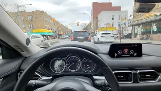 (POV) Driving Mazda CX-5 in !!BROOKLYN NY!!