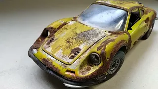 Ferrari Dino Restauração Miniatura escala 1/18 #Part 1