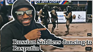 Russian Soldiers dancing to Rasputin  | *AFRICAN REACTION