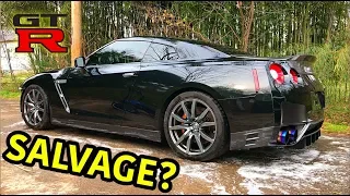 Rebuilding A Wrecked 2013 Nissan GTR