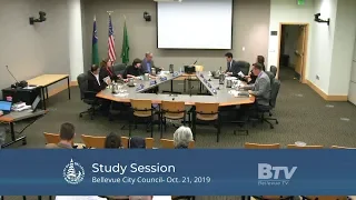 Bellevue City Council Meeting - Oct. 21, 2019